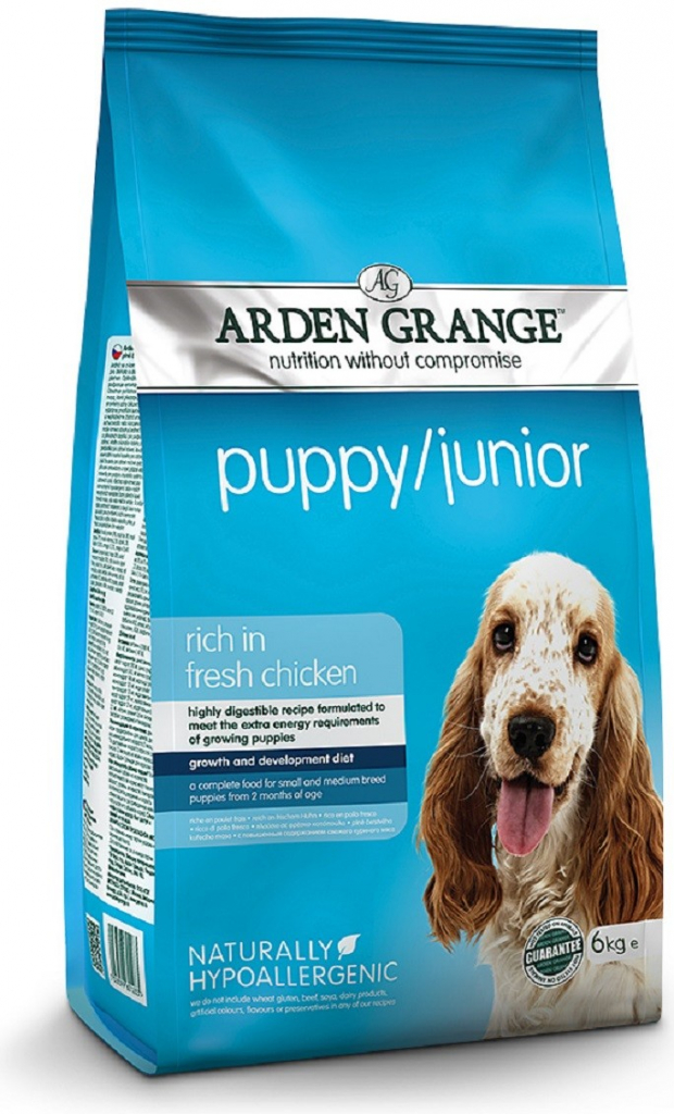 Arden Grange Puppy & Junior Chicken and Rice 6 kg