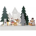 Star trading LED vánoční dekorace PUZZEL 7xLED D.25 cm bílá – Hledejceny.cz