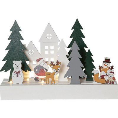 Star trading LED vánoční dekorace PUZZEL 7xLED D.25 cm bílá – Hledejceny.cz