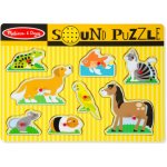 Melissa & Doug puzzle se zvuky domácí zvířata – Sleviste.cz