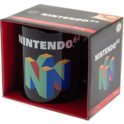 Keramický hrnek Nintendo N64 černý MG25219C 315 ml – Hledejceny.cz