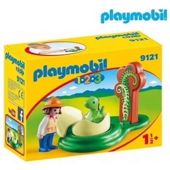 Playmobil 9121 Dívka a líhnoucí se dinosaurus