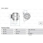 generátor BOSCH 0 986 042 840