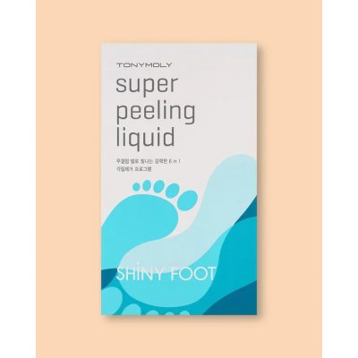 Tony Moly Shiny foot super peeling liquid peeling na nohy 2 ks po 25 ml – Sleviste.cz