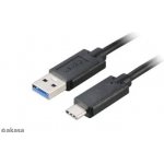 Akasa AK-CBUB27-10BK USB 3.1 C M - A M, 1m – Zbozi.Blesk.cz