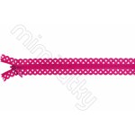 Zip nedělitelný PRYM LOVE 40cm fuchsiový – Sleviste.cz