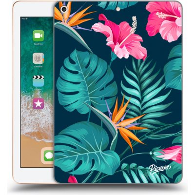 Picasee silikonový Apple iPad 9.7" 2018 6. gen Pink Monstera čiré – Zboží Mobilmania