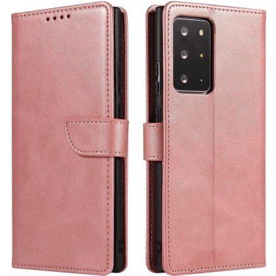 Pouzdro IZMAEL Magnetické Elegant Samsung Galaxy Note 20 Ultra růžové
