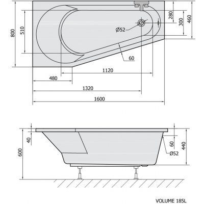 Polysan Projekta 160 x 80 cm 20111 – Sleviste.cz