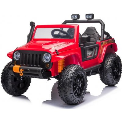 Mamido Elektrické autíčko Jeep 4Speed 4x200W červená – Zboží Dáma