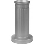 Váza hřbitovní rovná stříbrná - těžké dno – Zboží Dáma Váza hřbitovní rovná stříbrná - těžké dno – Zboží Dáma