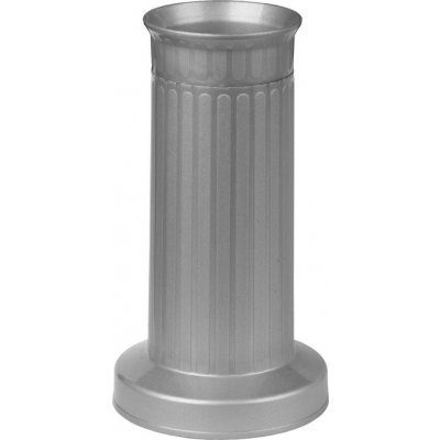 Váza hřbitovní rovná stříbrná - těžké dno – Zboží Dáma Váza hřbitovní rovná stříbrná - těžké dno – Zboží Dáma