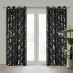 EUROFIRANY ZÁVĚS NA KROUŽCÍCH LANI 140X250 CM VZOROVANÁ – Hledejceny.cz