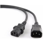 PremiumCord Prodlužovací kabel - síť 230V, IEC 320 C13 - C14, 1 m, kps1 – Zboží Živě
