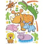 AG Design K 1051 Samolepka na zeď Džungle 65 x 85 cm – Sleviste.cz
