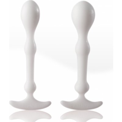 Aneros Peridise anální dildo sada 2 ks bílá – Sleviste.cz