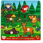 Teddies vkládačka Moje první lesní zvířátka 6 ks – Hledejceny.cz