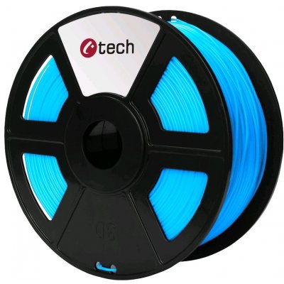 C-TECH Tisková struna filament , PLA, 1,75mm, 1kg, nebeská modrá Modrá – Zboží Živě