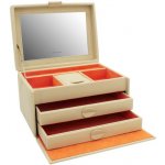 Friedrich Lederwaren béžová šperkovnice Boho 20132 1 – Zboží Mobilmania