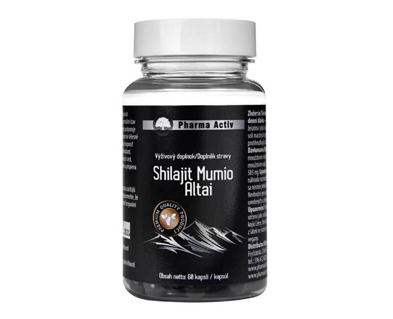 Pharmaactiv Shilajit Mumio Altai kapslí 60