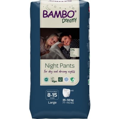Bambo Dreamy Nigh.Pants 8-15let Unisex 35-50kg 10ks – Zbozi.Blesk.cz