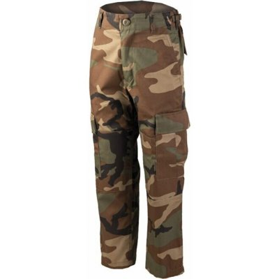 BDU kalhoty dětské Zip Off woodland – Hledejceny.cz