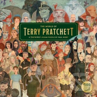 The World of Terry Pratchett 1000 Piece A Discworld Jigsaw by Paul Kidby Pratchett Terry Other – Zboží Mobilmania