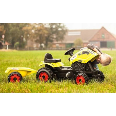 SMOBY Traktor Farmer XL CLAAS ARION 400 s přvěsem – Zboží Mobilmania