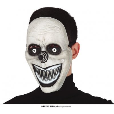 Strašidelná maska klauna Halloween – Zboží Mobilmania