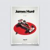 Plakát Automobilist Posters | McLaren M23 - James Hunt - Japan - Japanese GP - 1976 | Limited Edition