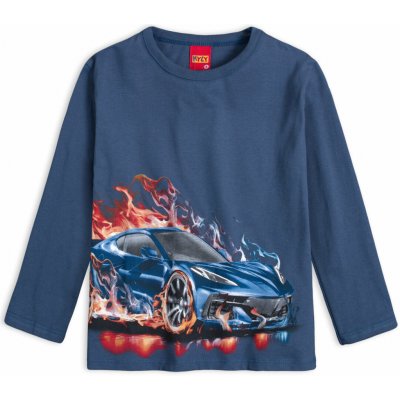 Chlapecké tričko KYLY AUTO LAMBO modrá – Zboží Dáma