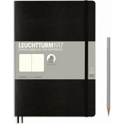 Softcover Composition Zápisník Black B5 čistý – Zboží Živě