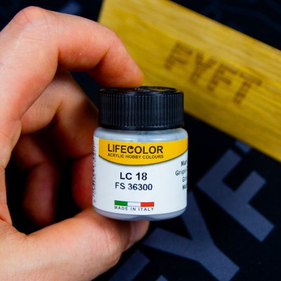 LifeColor LC18 Basic Matt Light Grey 22 ml – Zboží Dáma