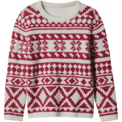 Lupilu dívčí vánoční pletený svetr bílá – Zboží Dáma