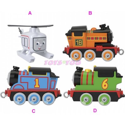 Mattel Tomáš a přátelé Tahací kovová mašinka THOMAS HBX91 – Sleviste.cz