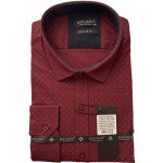 Ego man pánská košile regular fit EGR-028-8 bordó – Sleviste.cz