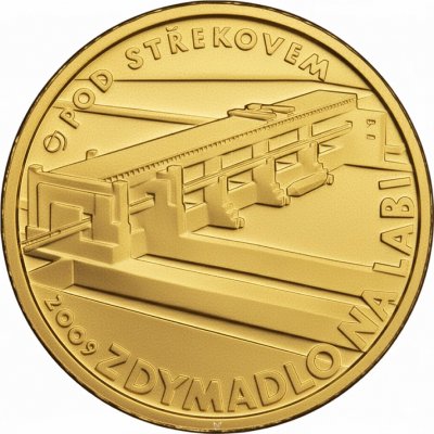 ČNB Zlatá mince 2500 Kč Zdymadlo na Labi pod Střekovem 2009 7,78 g – Hledejceny.cz