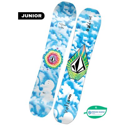 Nitro RIPPER X VOLCOM dětský snowboard - 106 modrá