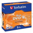 Verbatim DVD-R 1,4GB 4x, jewel, 5ks (43510)