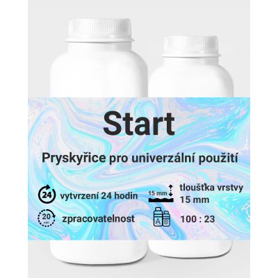 START20 Epoxidová pryskyřice Start 0,5 kg – Zboží Mobilmania
