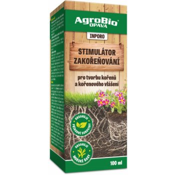 AgroBio Stimulátor zakořeňování Inporo pro tvorbu kořenů a kořenového vlášení 100 ml