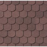 IKO Superglass Biber 07 podvojná hnědá 1 m² – Sleviste.cz