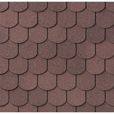 IKO Superglass Biber 07 podvojná hnědá 1 m² – Sleviste.cz