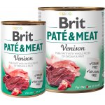 Brit Paté & Meat Dog Venison 400 g – Zbozi.Blesk.cz