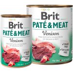 Brit Paté & Meat Dog Venison 400 g – Zboží Mobilmania