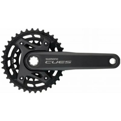 Kliky SHIMANO Cues FC-U6000-2, 175mm, 36-22 zubů, černé, 11,10,9 speed – Sleviste.cz
