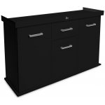 Diversa stolek Solid 100 x 50 x 75 cm rovný, černý – Zboží Dáma