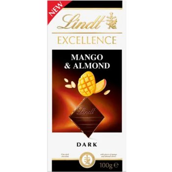 Lindt Excellence Mango a mandle 100 g