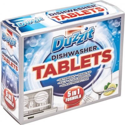 Duzzit 5v1 tablety myčka citron 12 ks – Zbozi.Blesk.cz