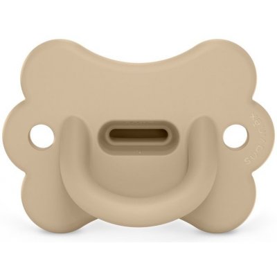 Suavinex šidítko fyziologické silikon Butterfly Colour Essence SX PRO krémová – Zboží Mobilmania